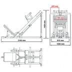  ATX 45-Degree Legacy Leg Press BPR-650