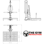  ATX® Cable Pulley Belt Squat - BSM-760