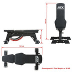  ATX Monster Adjustable Bench MBX-800