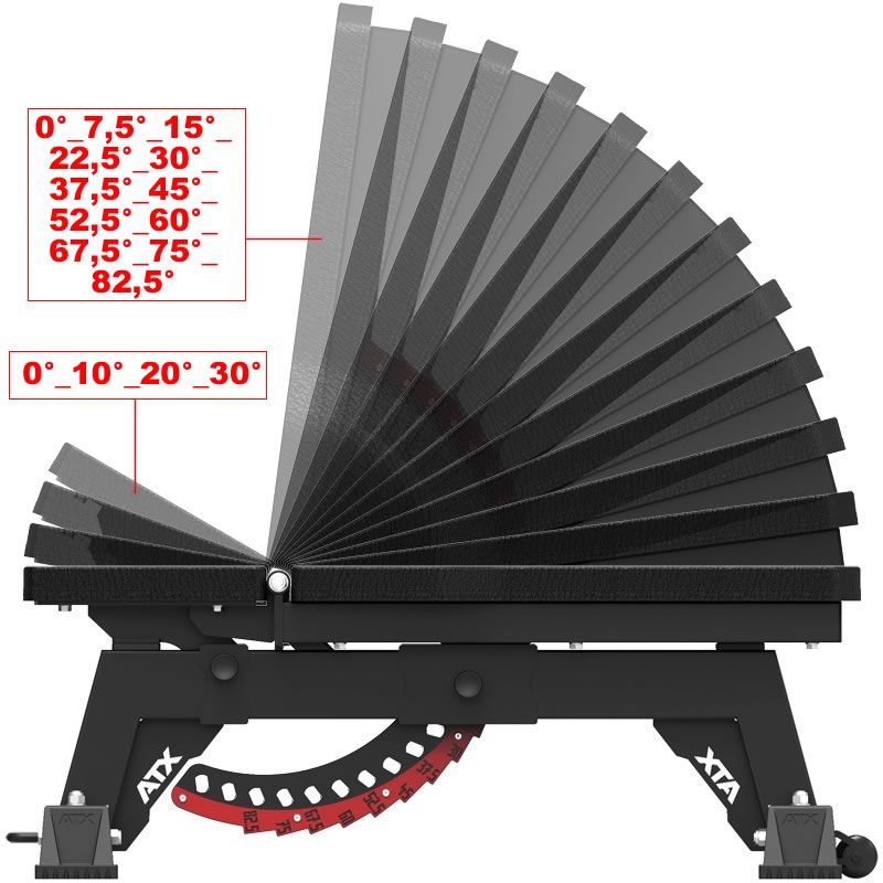  ATX Monster Adjustable Bench MBX-800