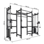  ATX PINNACLE Half Rack With Cable Crossover CCR-650-SE