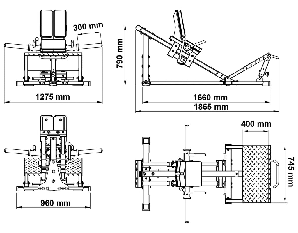  ATX Legacy Leg Sled CLP-700 Mk4 (4.0)
