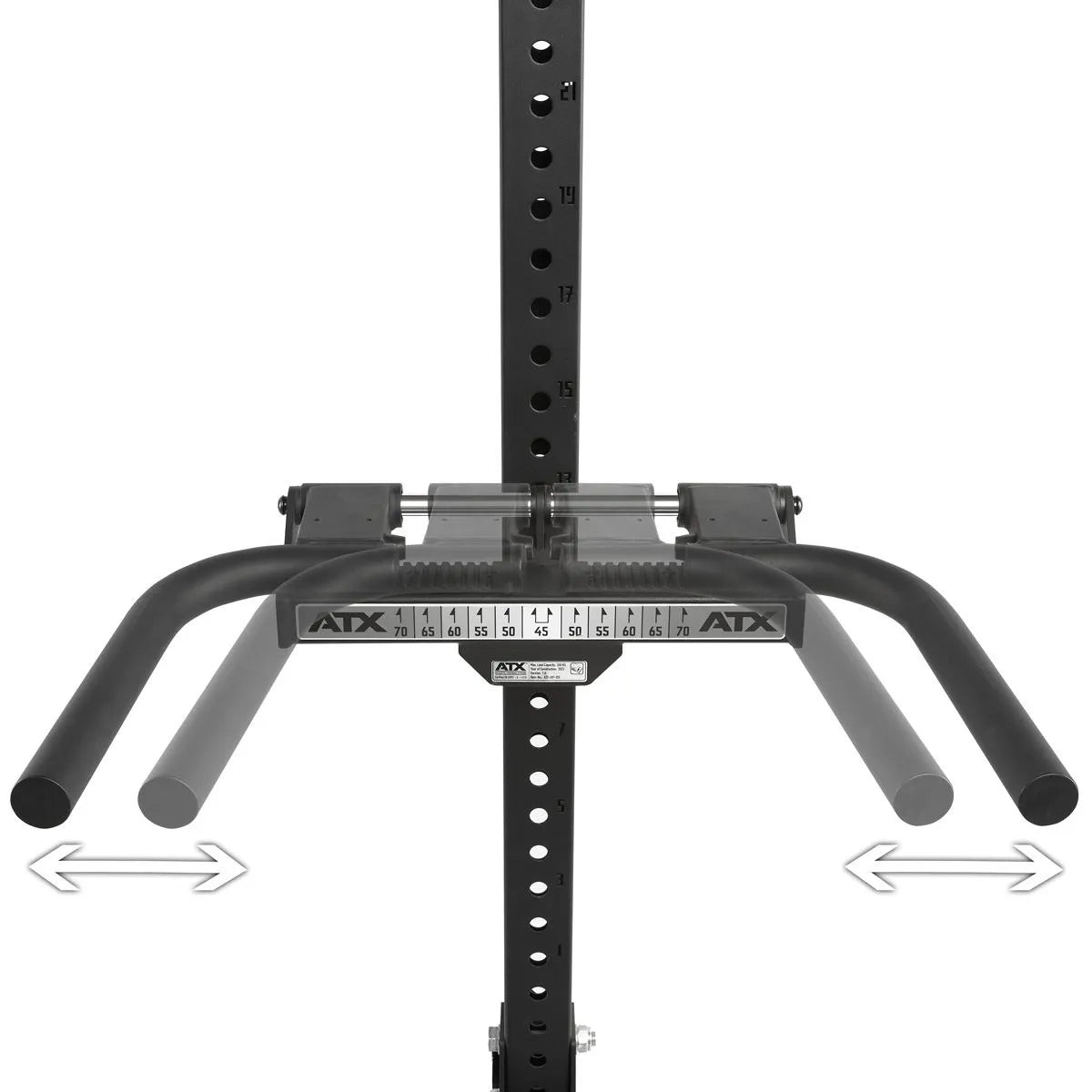  ATX Rack-Mount Folding Dip Bars DIP-IDX