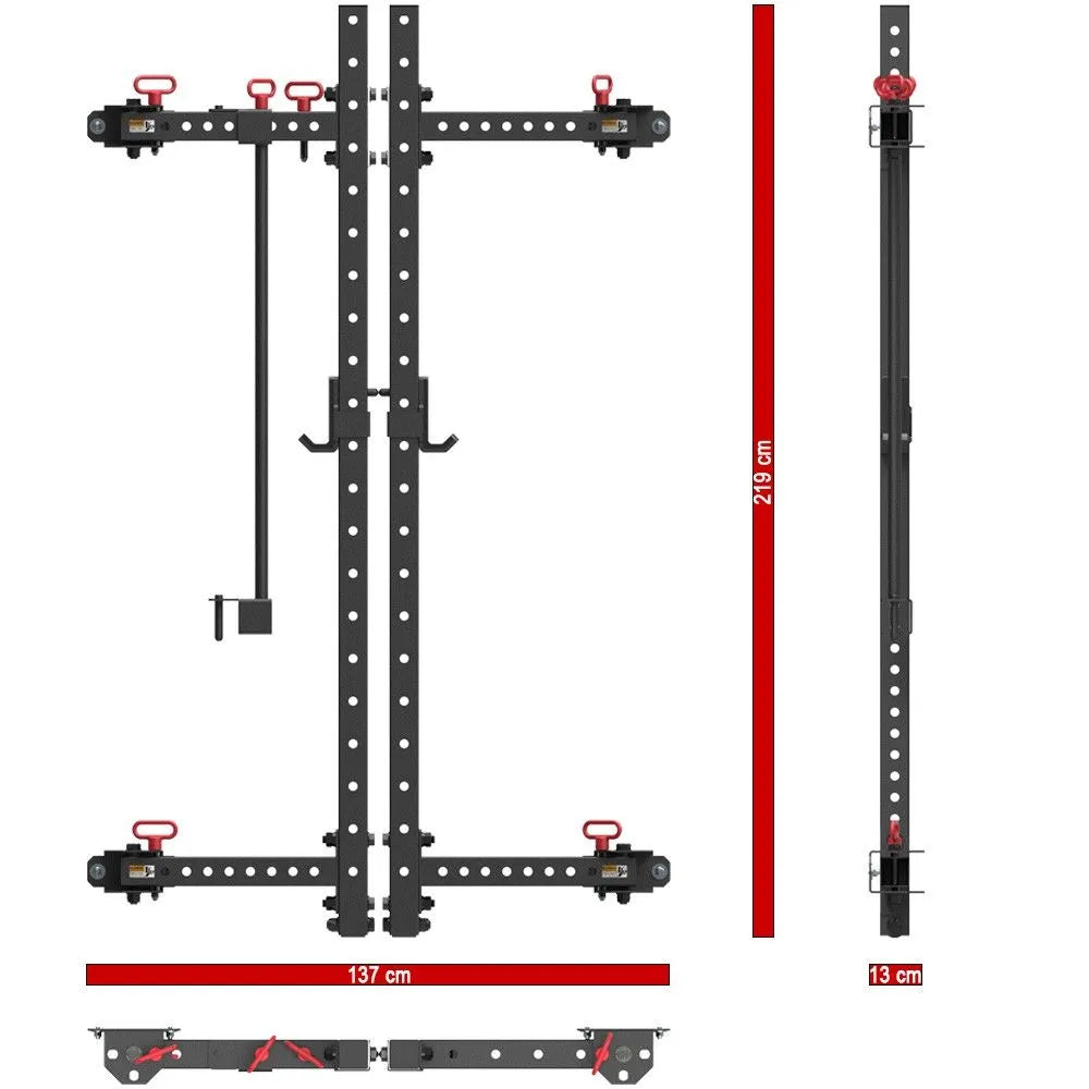  ATX Wall-Mount Folding Half Rack FBR-750