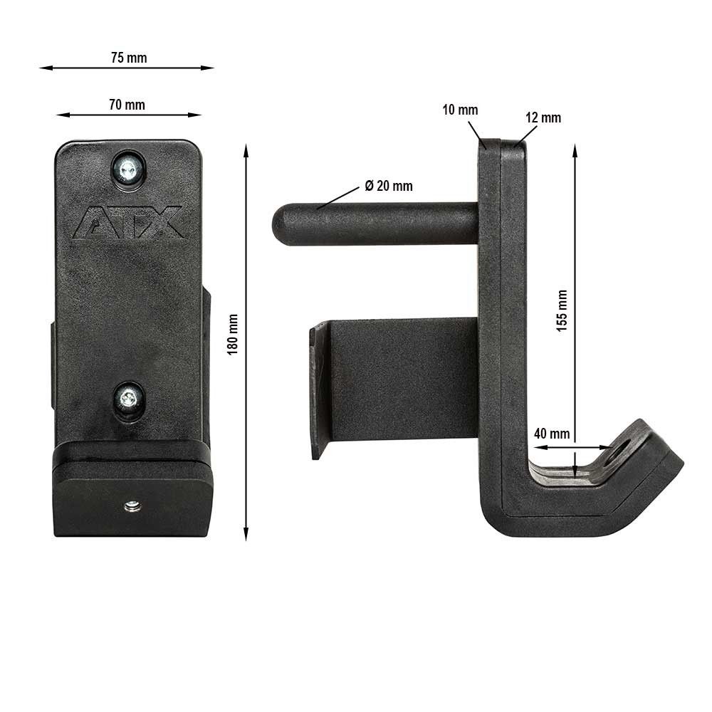  ATX Compact J-Hooks (Pair) - 700-Series