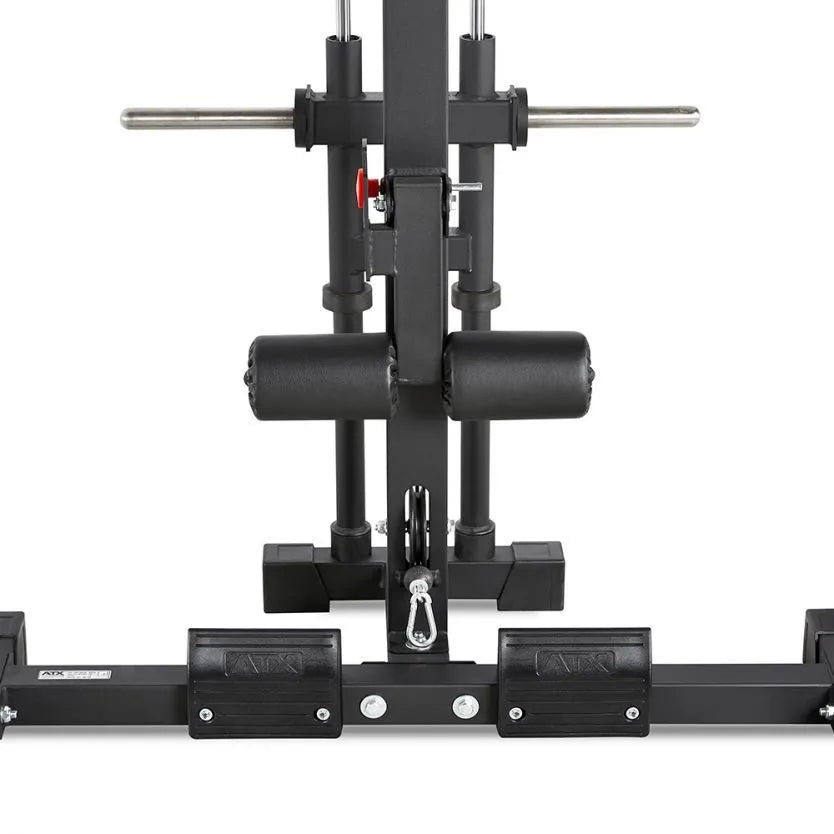  ATX Half Rack HRX-620 With Plate Load Lat Pulldown