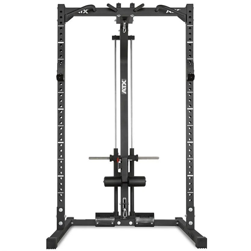  ATX Half Rack HRX-620 With Plate Load Lat Pulldown
