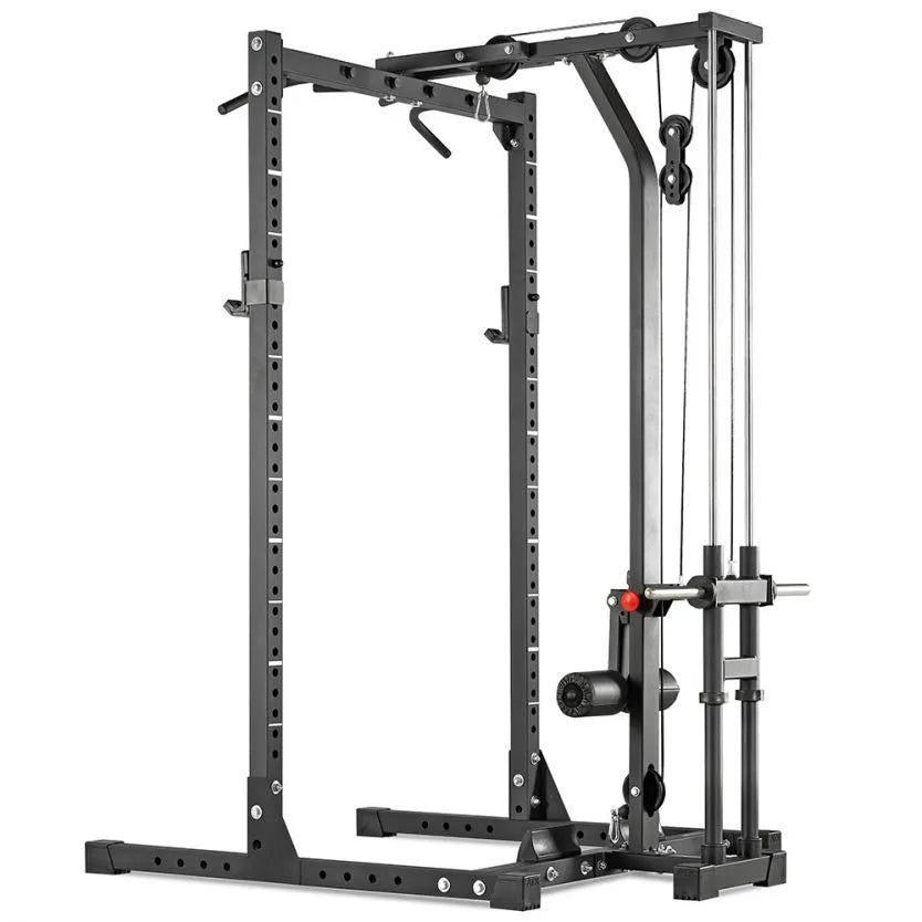  ATX Half Rack HRX-620 With Plate Load Lat Pulldown
