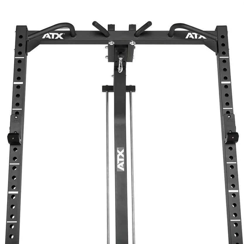  ATX Half Rack HRX-620 With Plate Load Lat Pulldown