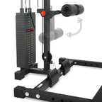  ATX Half Rack HRX-620 With Stack Weight Lat Pulldown
