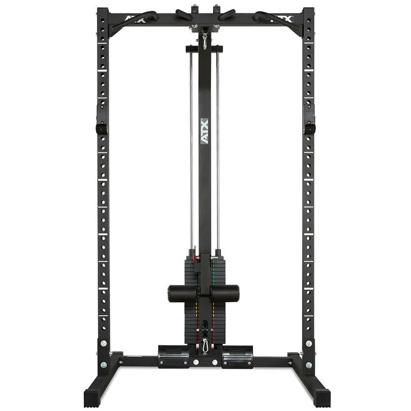  ATX Half Rack HRX-620 With Stack Weight Lat Pulldown