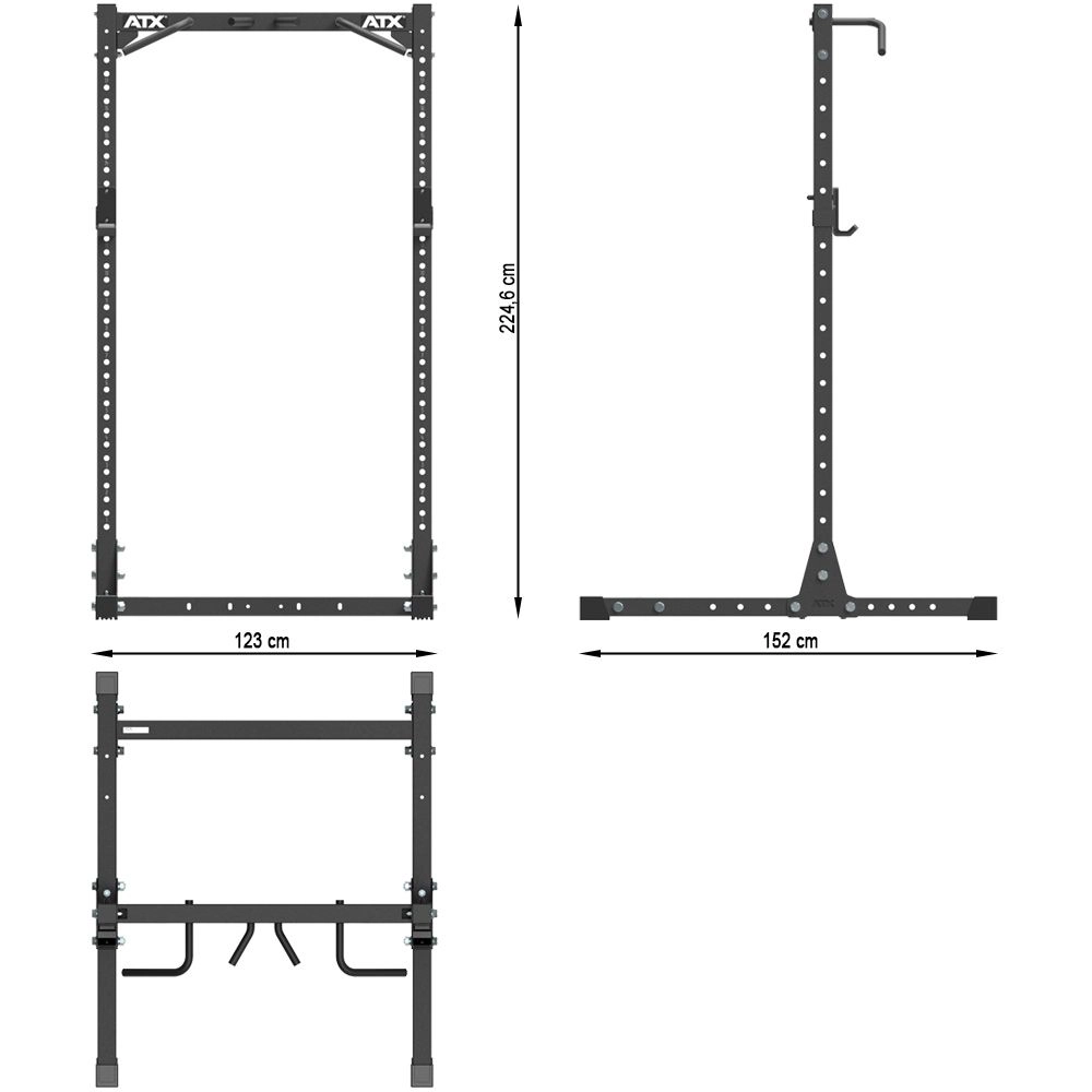  ATX Warrior Half Rack - HRX-750