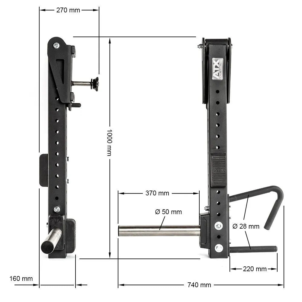  ATX Jammer Arms (Pair) - 800-Series Rack Attachment - J-ARM-T1