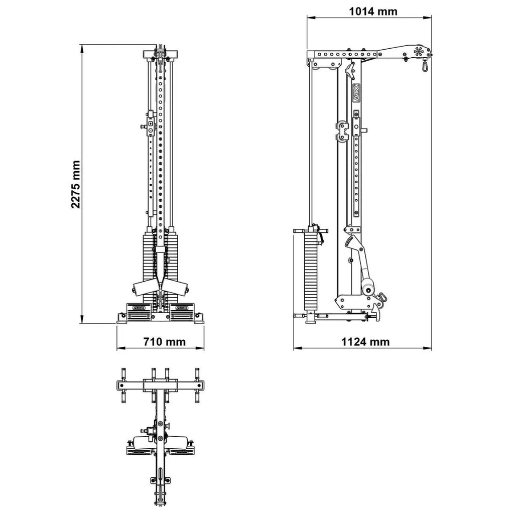  LTO-780 ATX Lat Pulldown Option For PRX-780