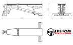  ATX Ladder Adjustable Bench MBX-660 Mk2