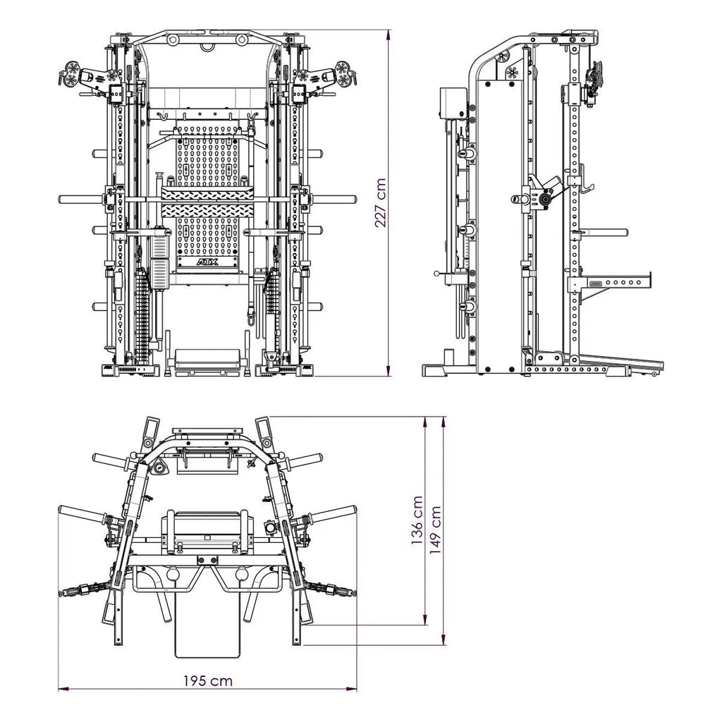 ATX Monster Full-Functional Multigym 2.0 MXL-700