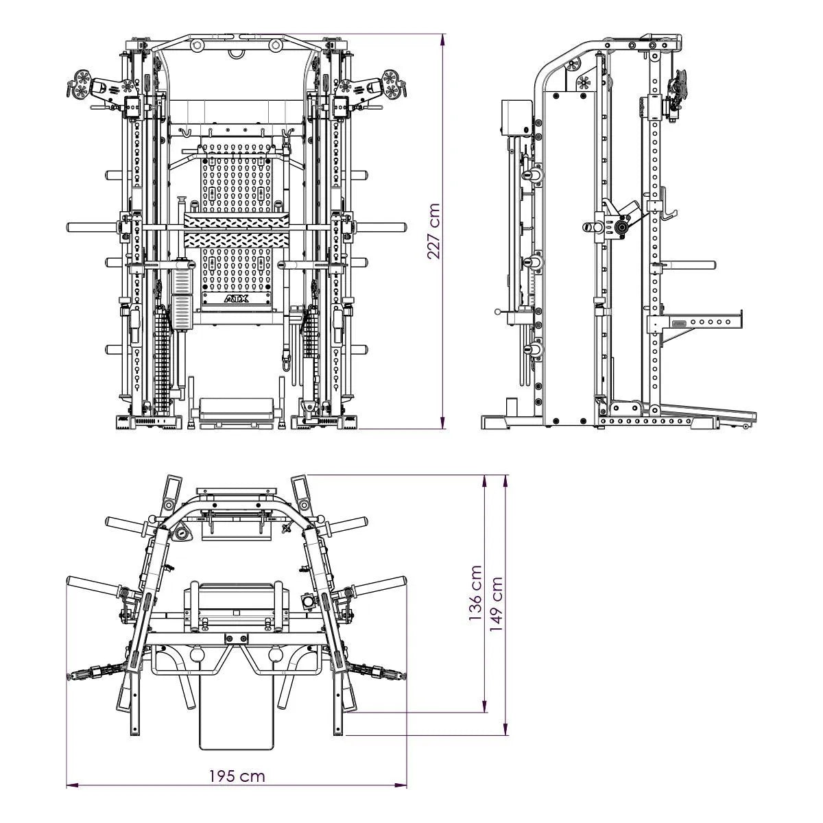  ATX Monster Full-Functional Multigym 2.0 MXL-700
