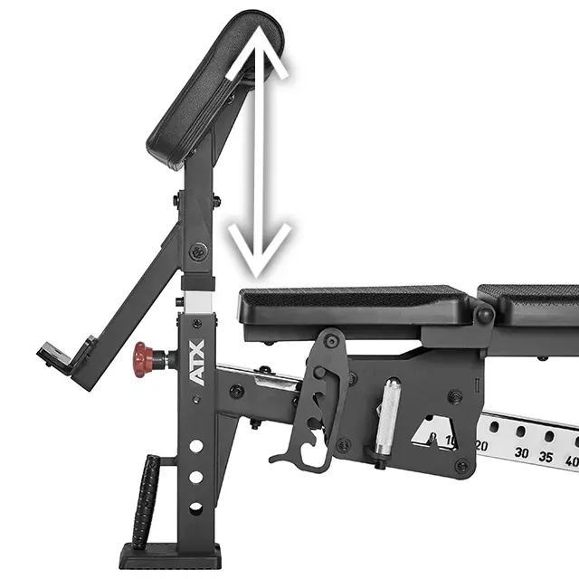  ATX Preacher Curl Pad Bench Attachment OP-BCP