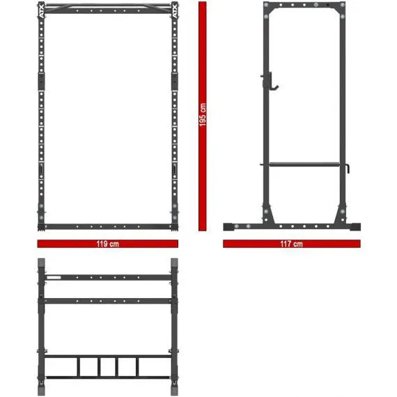  ATX Short Power Rack PRX-510