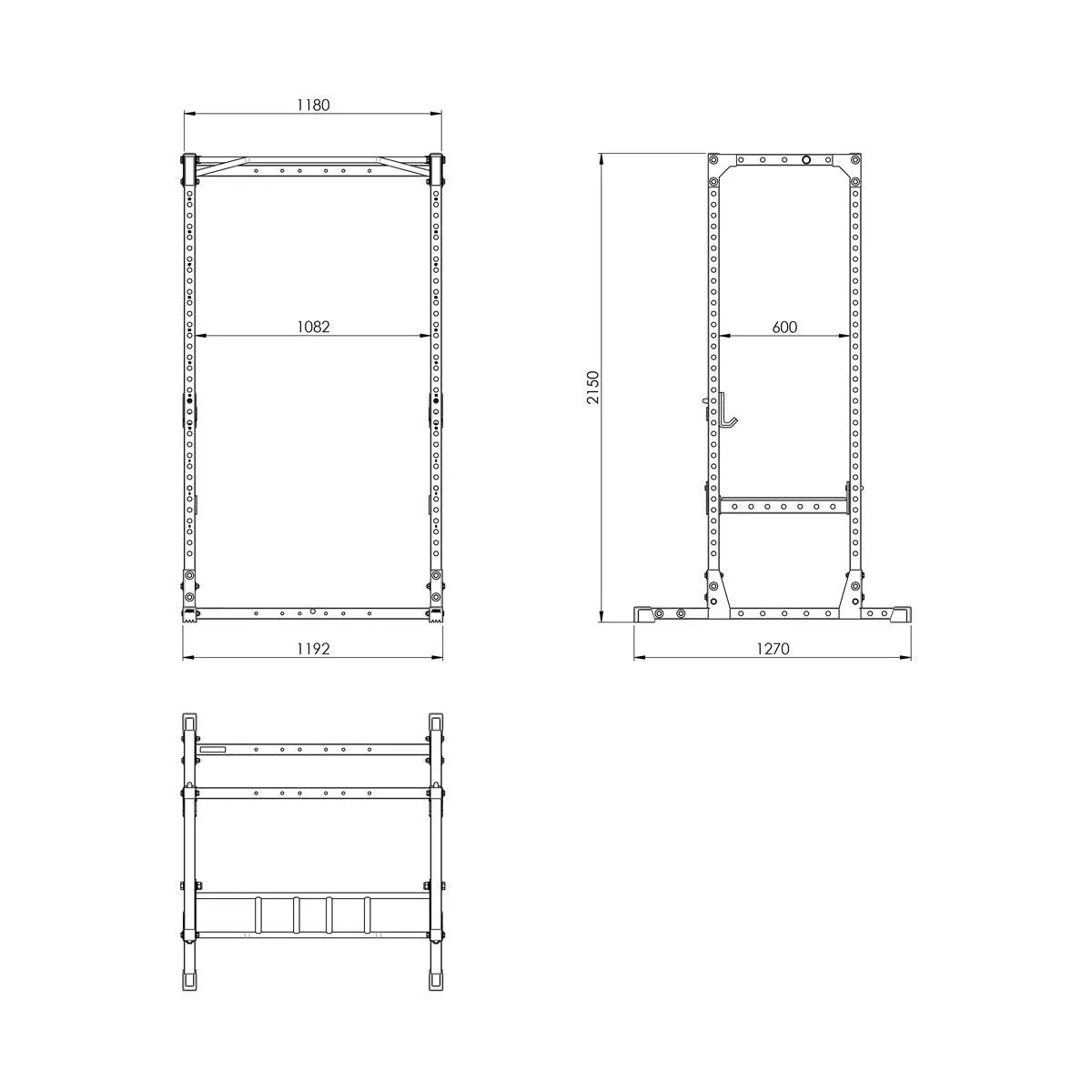  ATX Power Rack PRX-520