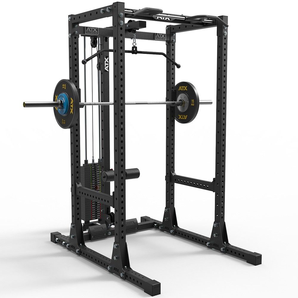  ATX Power Rack PRX-750 SET-160 With Stack Weight Lat Pulldown