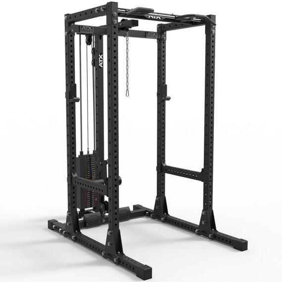  ATX Power Rack PRX-750 SET-160 With Stack Weight Lat Pulldown