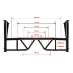  ATX Wall-Mount Gladiator Multi-Angle Chin Bar PUX-740