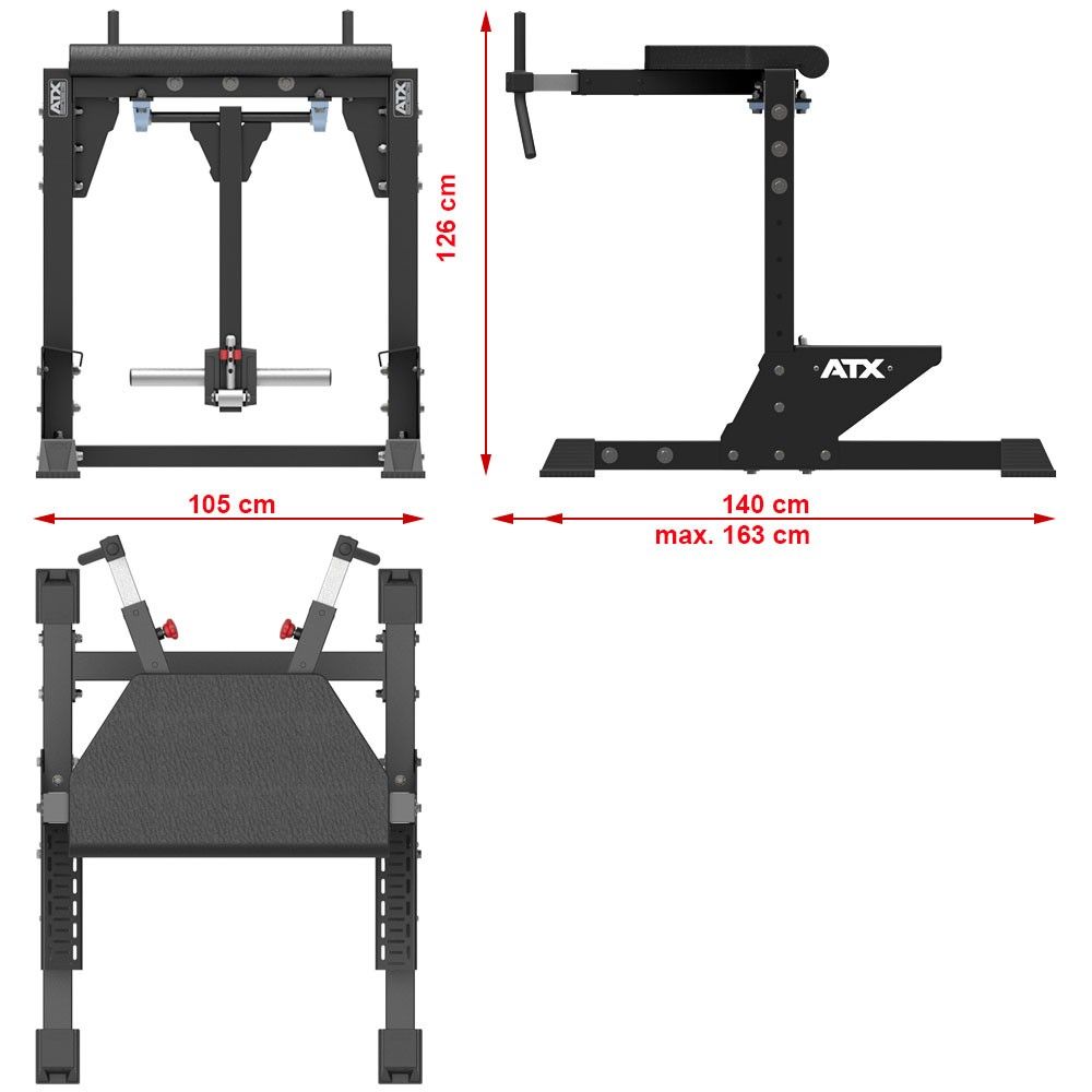  ATX Reverse Hyperextension Bench - RHE-800
