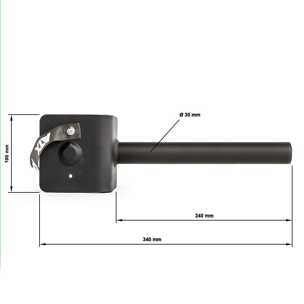  ATX Plug-in Squat Handles (Pair) - 800 Series