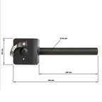  ATX Plug-in Squat Handles (Pair) - 800 Series