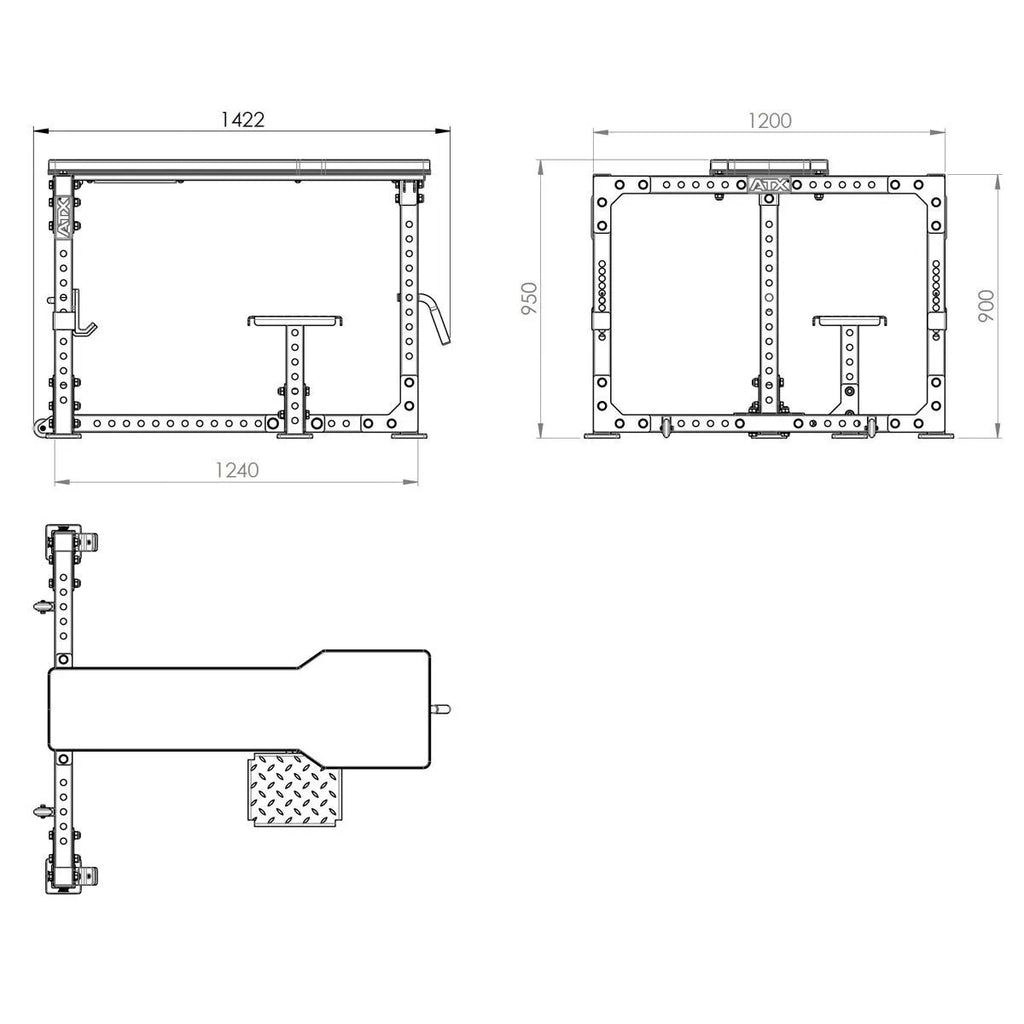  ATX Seal Row Bench SRB-700