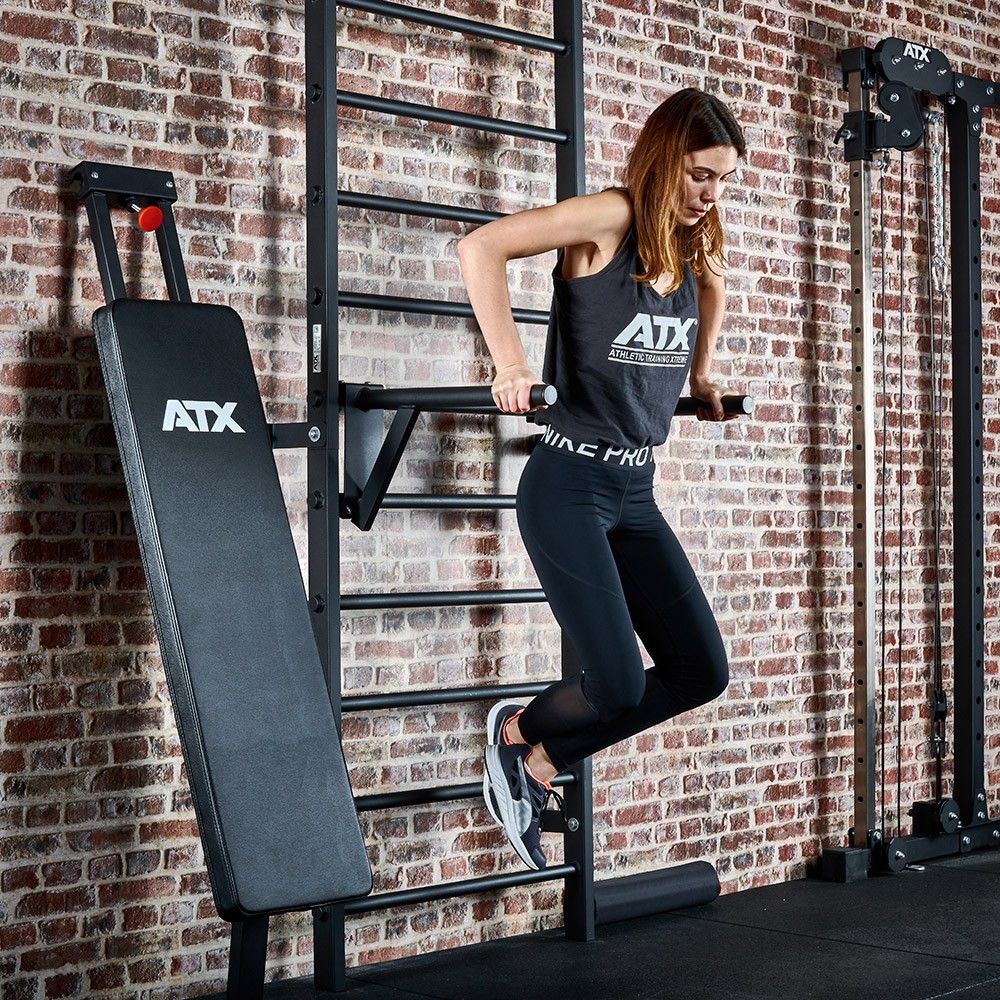  ATX Swiss Wall Bar Gym With Bench - WBG-500