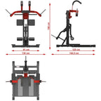  ATX Legacy Leg Master LEM-760 - Leg Blaster Squat & Standing Hamstrings Curl
