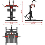  ATX Legacy Leg Master LEM-760 - Leg Blaster Squat & Standing Hamstrings Curl