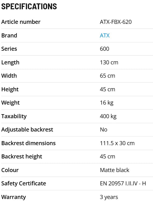  ATX Flat Bench FBX-620