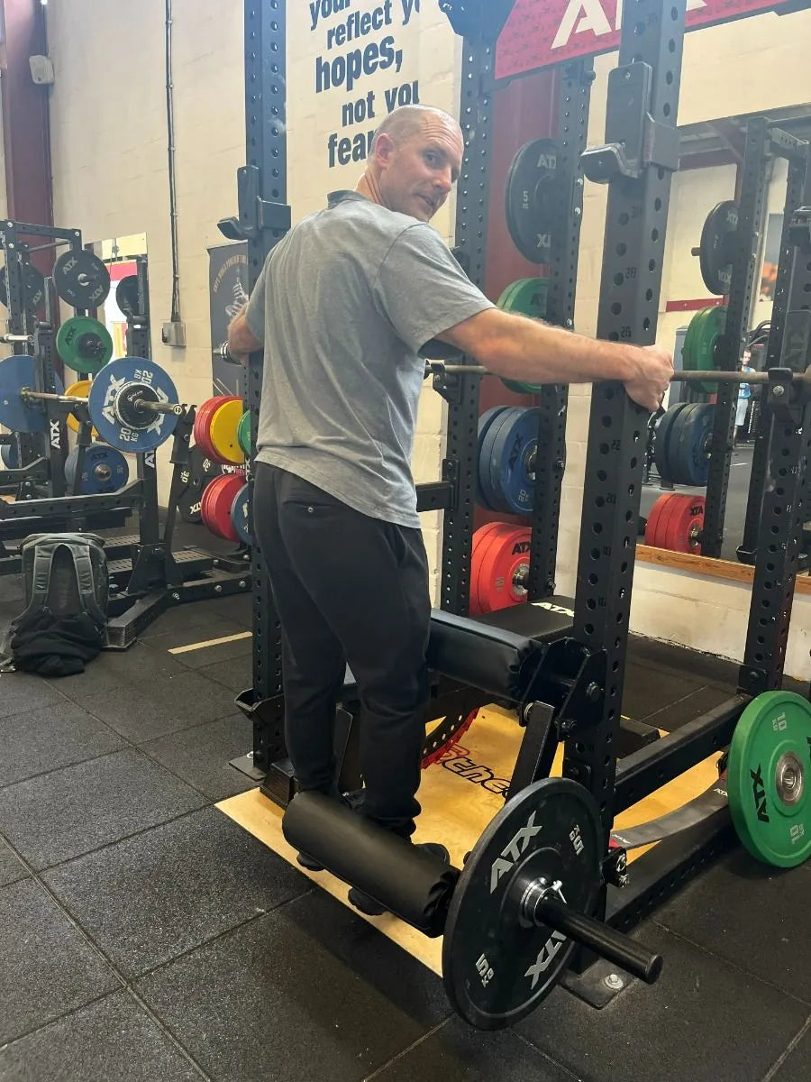  JAWS Bite-Size 2-in-1 Leg Extension / Curl Rack Attachment