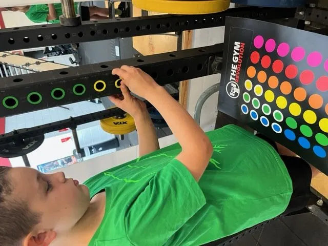  Gym Rack Hole-Marking Sticker Pack