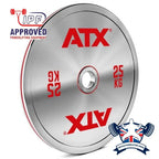  ATX Calibrated Steel Weight Plates - Chrome Finish