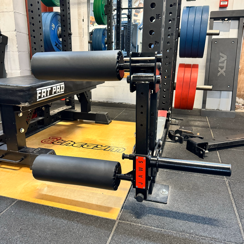  JAWS Bite-Size 2-in-1 Leg Extension / Curl Rack Attachment