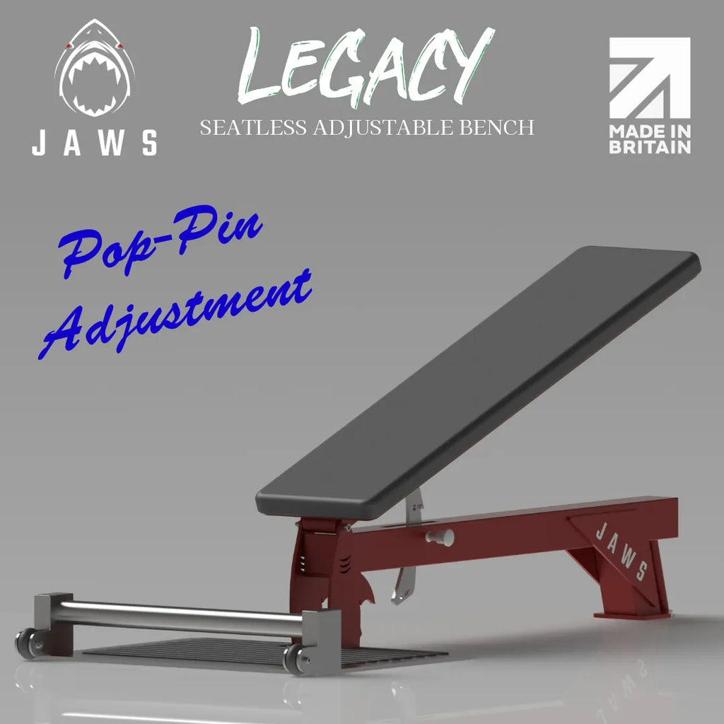 JAWS Legacy Seatless Adjustable Bench (Pop-Pin)