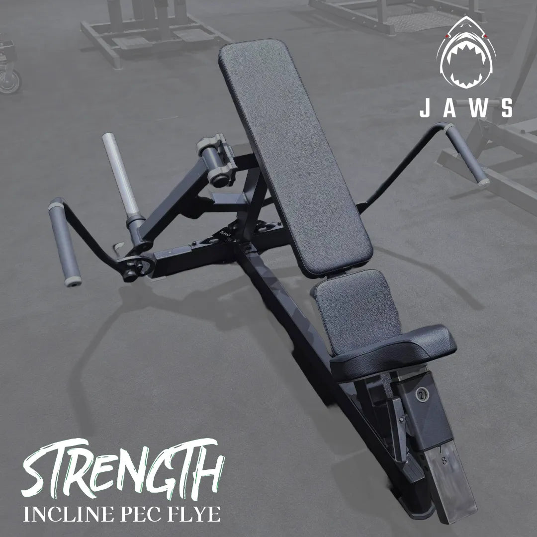  JAWS Strength Incline Pec Flye Machine