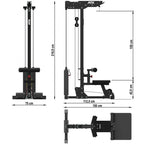  ATX Weight-Stack Lat Pulldown/ Low Row LSW-750