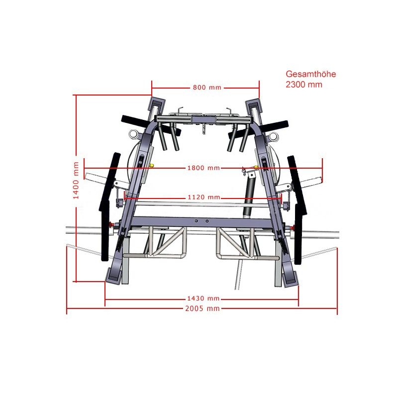  ATX Monster Full-Functional Multigym MFR-720