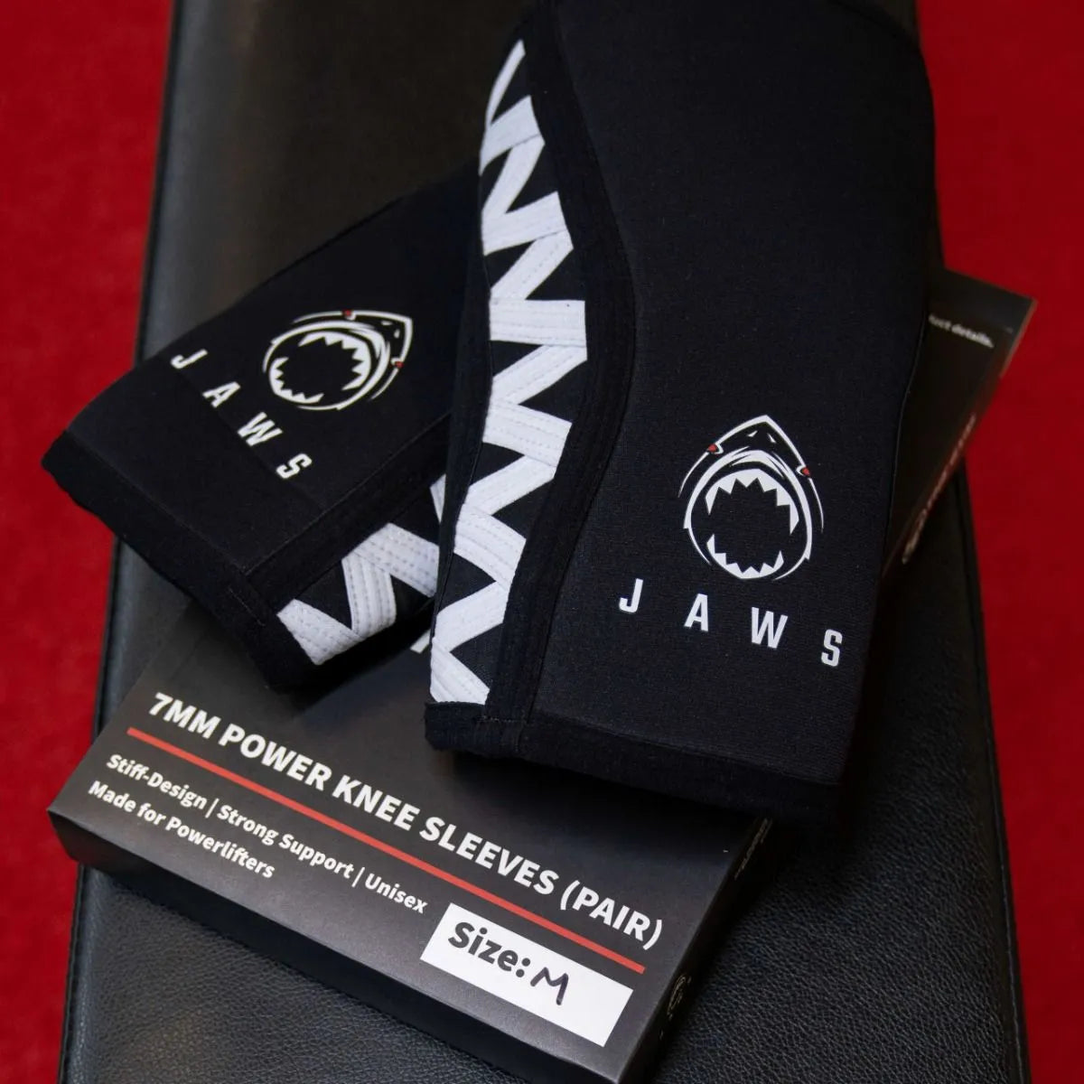  JAWS® 7MM POWER KNEE SLEEVES (PAIR)