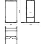  ATX Power Rack PRX-755 SD SET-100 (Short-Distance Hole Spacing)