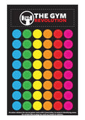  Gym Rack Hole-Marking Sticker Pack